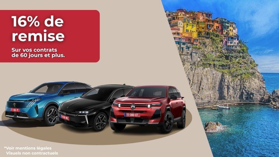 Pour une livraison du 1er janvier 2026 au 31 décembre 2026, bénéficiez de 16% sur vos contrats de 60 à 175 jours