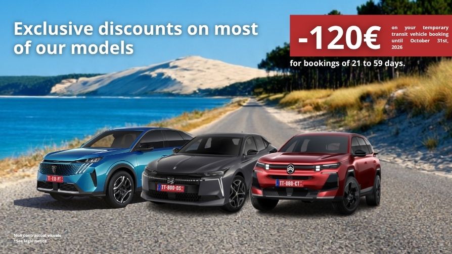Exclusive discounts for bookings from 21 to 59 days.