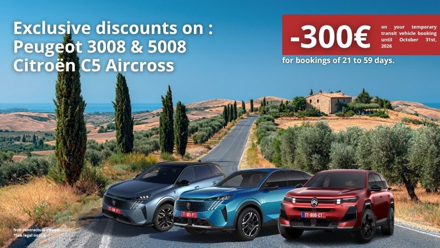 Exclusive discounts for bookings from 21 to 59 days.