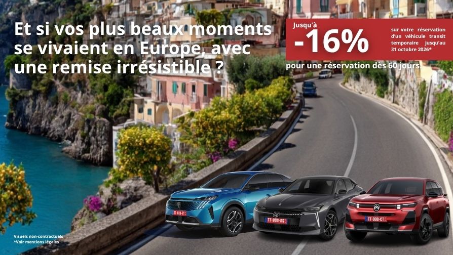 Remises exceptionnelles pour une réservation supérieure à 60 jours.